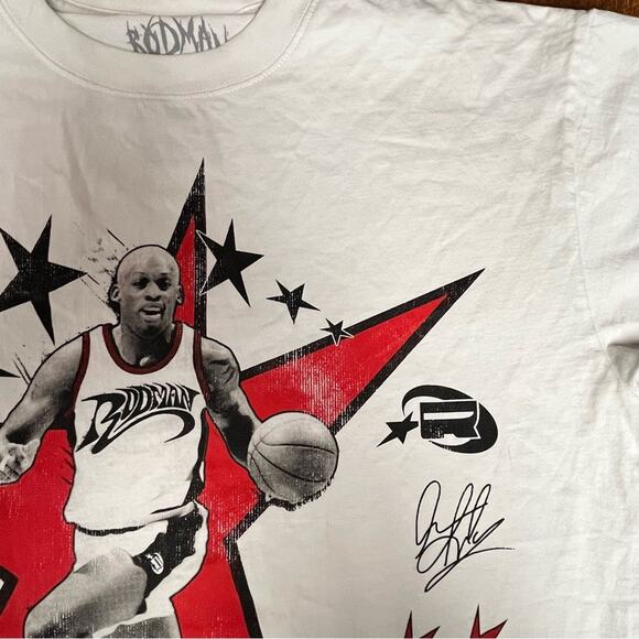 Dennis Rodman 5 time champs ID Supply graphic tee large Nordstrom - Picture 4 of 13